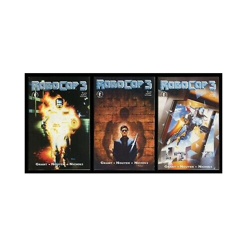 Robocop-3-Movie-Adaptation-Comic-Set-1-2-3-Lot